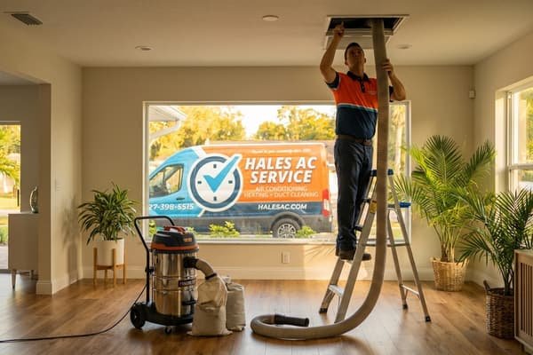 Duct Cleaning service in Tampa, FL — Hales AC